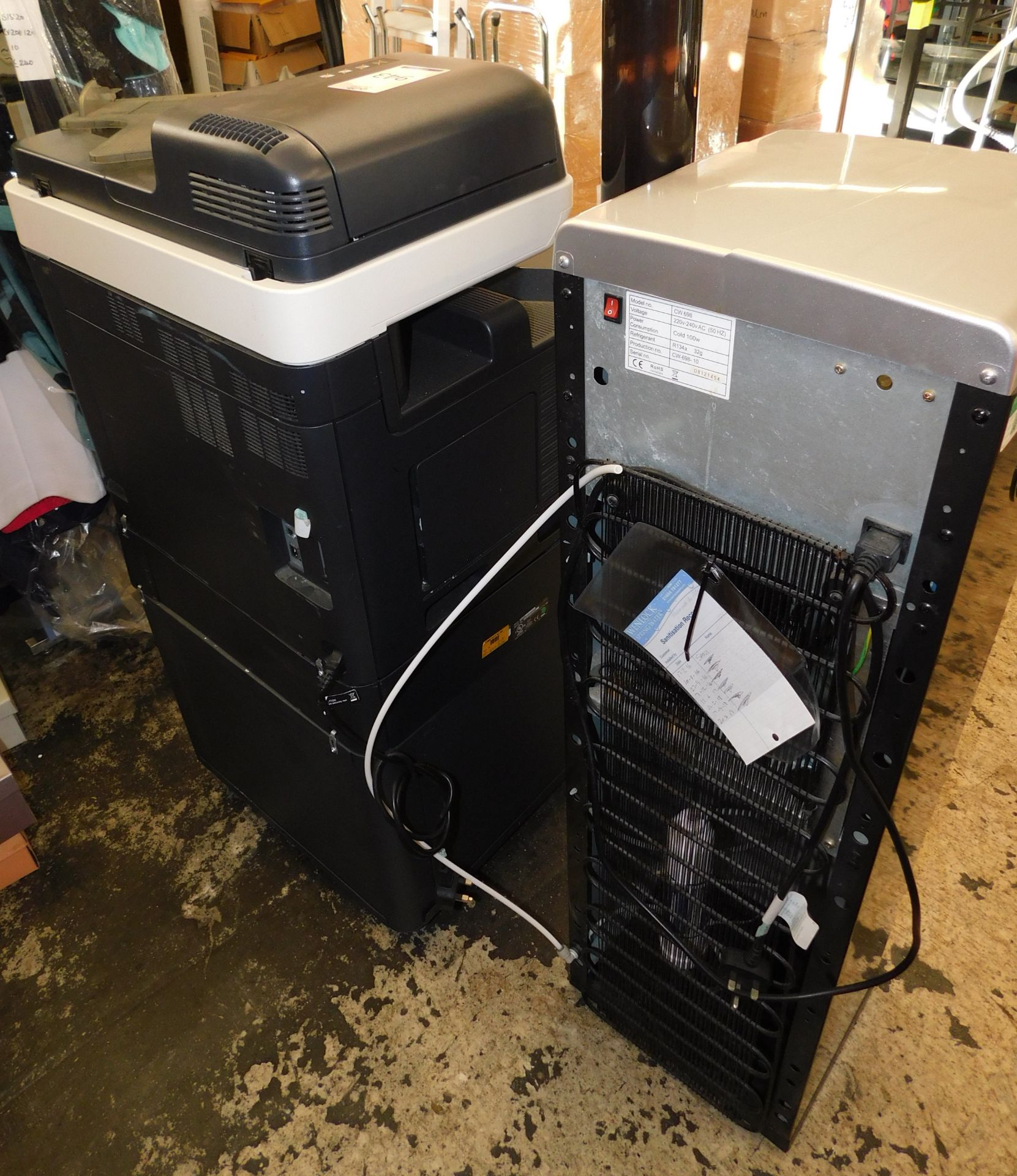 Konica Minolta Bizhub C35 Printer & Borg and Overstrom Water Cooler (Location: Stockport. Please - Image 3 of 6