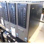 3 Dell Optiplex 7010 PCs, i5 (No HDDs) (Location: Stockport. Please Refer to General Notes)