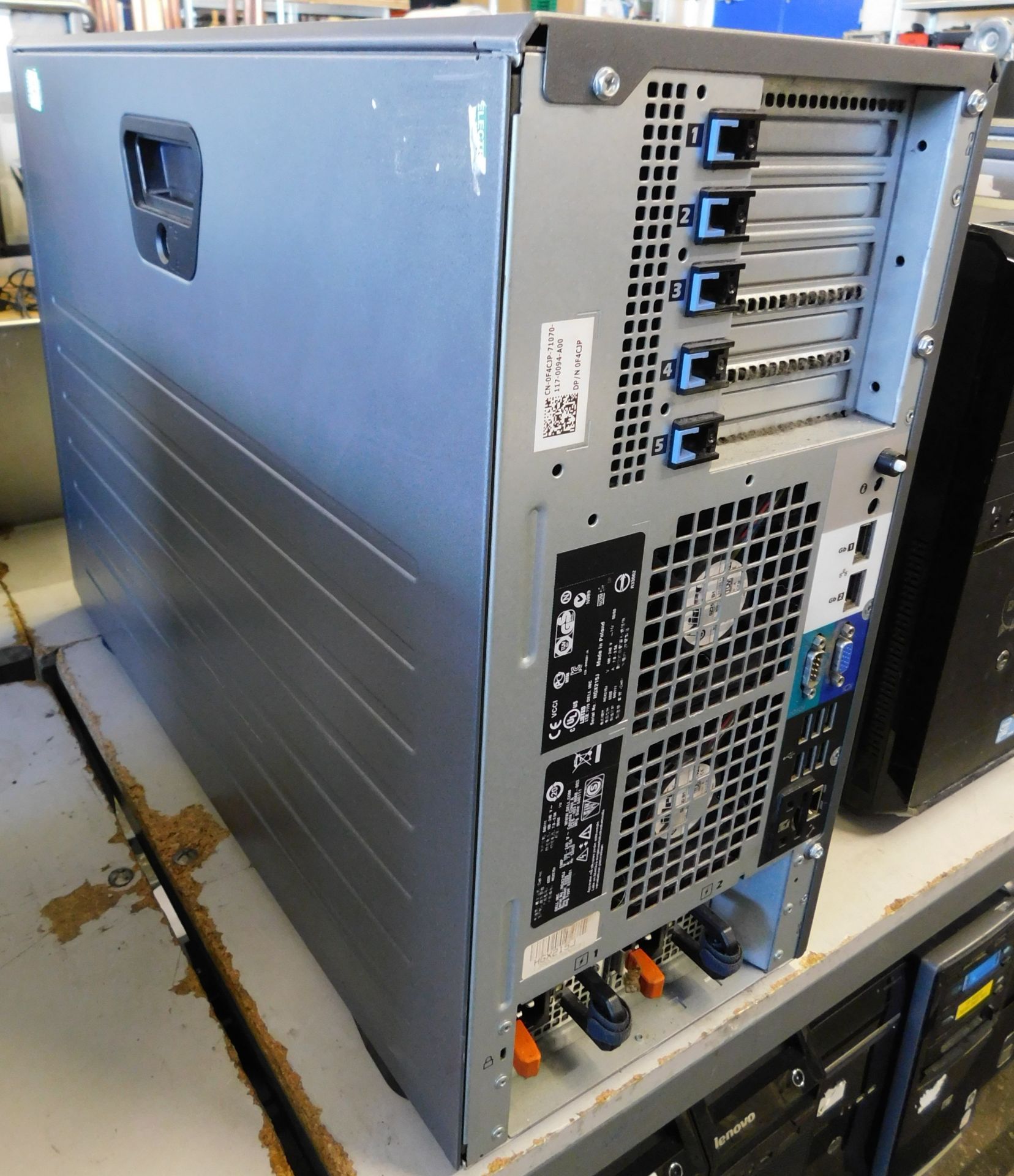 Dell PowerEdge T610 Tower Server, Intel Xeon Processor, Serial Number HGX215J (No HDD) (Location: - Image 4 of 5