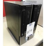 2 Dell OptiPlex 7010 PCs, i5 (No HDDs) (Location: Stockport. Please Refer to General Notes)