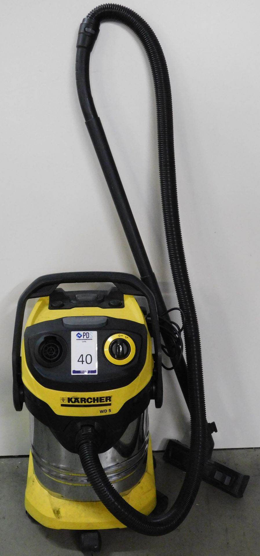 Karcher WD5 Premium Wet & Dry Vacuum, Serial Number 294944 (Location: Tonbridge, Kent. Please