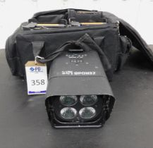 Four Chauvet Hex-4 LED Lights in Carry Case (Location: South East London. Please Refer to General