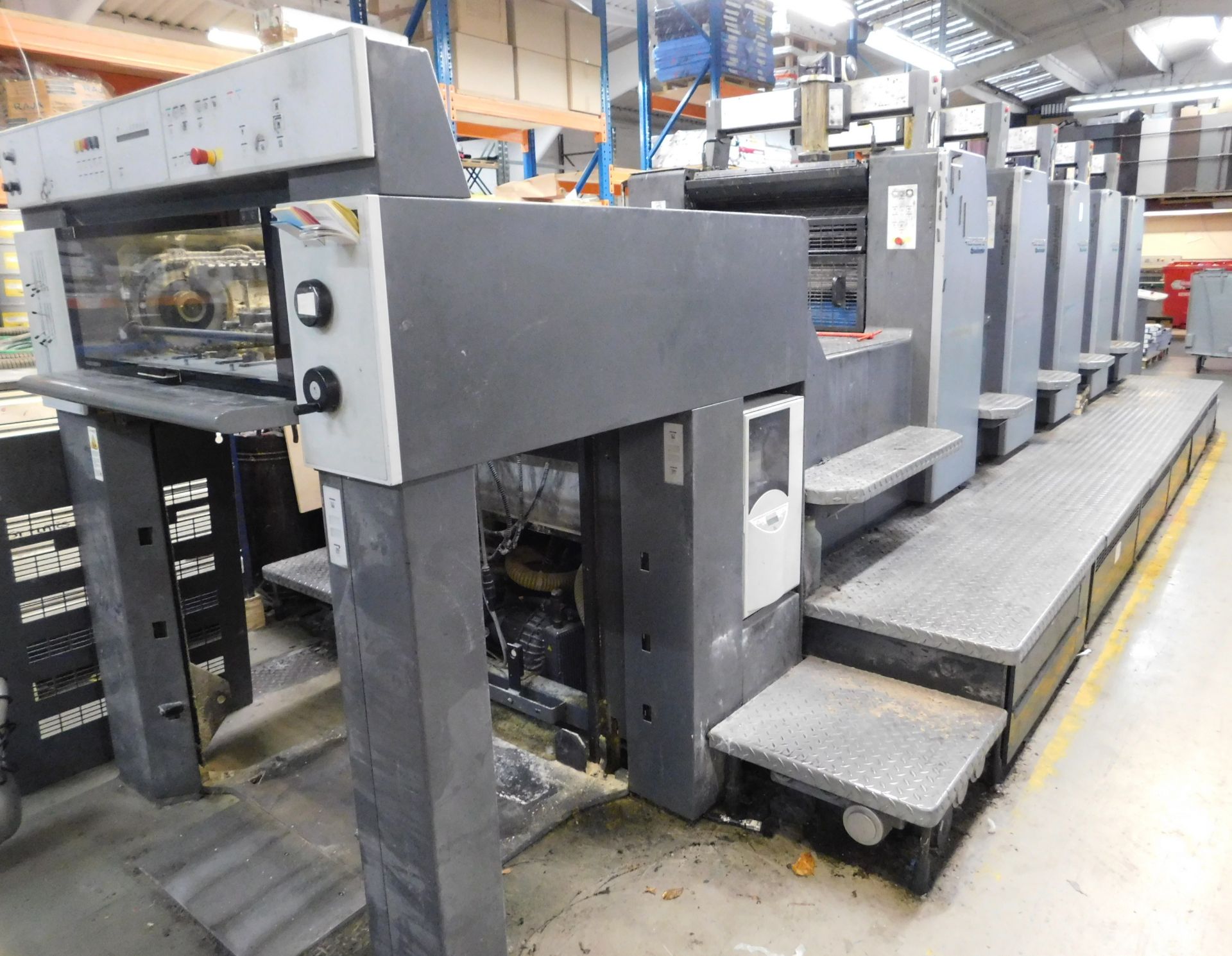 5% BUYERS’ PREMIUM - Heidelberg Speedmaster SM74-5P(E) Five Colour Offset Press (2006) with