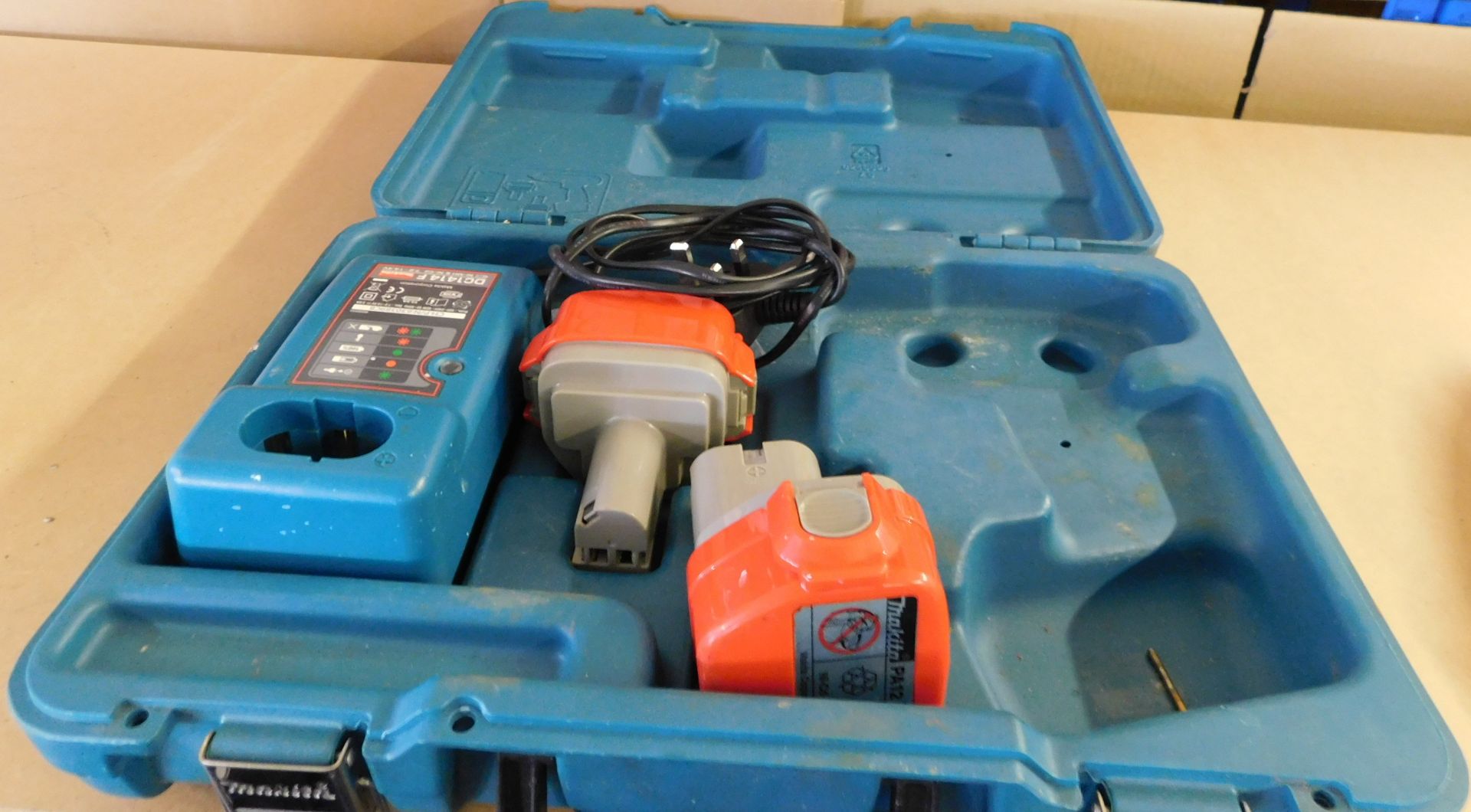 Cordless Screwdriver & Makita Charger with 2 Batteries (Location: Stockport. Please Refer to General