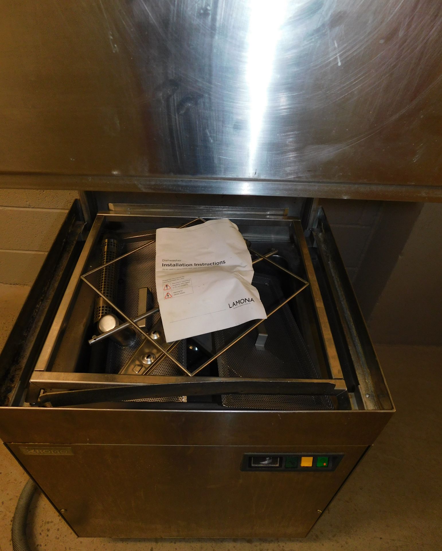Romo Up and Over Stainless Steel Dishwasher (Location Stockport. Please See General Notes) - Image 2 of 6