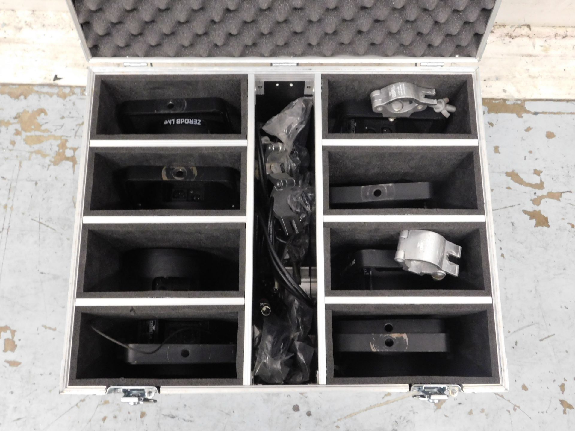 Flight Trunk with Eight Chauvet SlimPar Hex 6 IRC LED Light (Location: South East London. Please - Image 2 of 2
