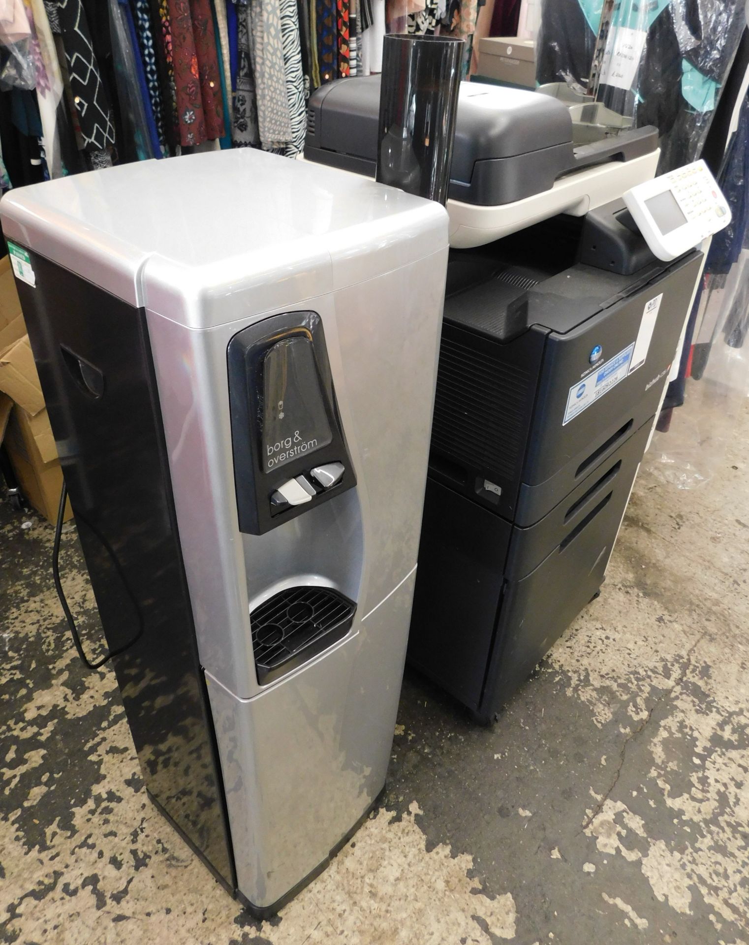 Konica Minolta Bizhub C35 Printer & Borg and Overstrom Water Cooler (Location: Stockport. Please - Image 2 of 6