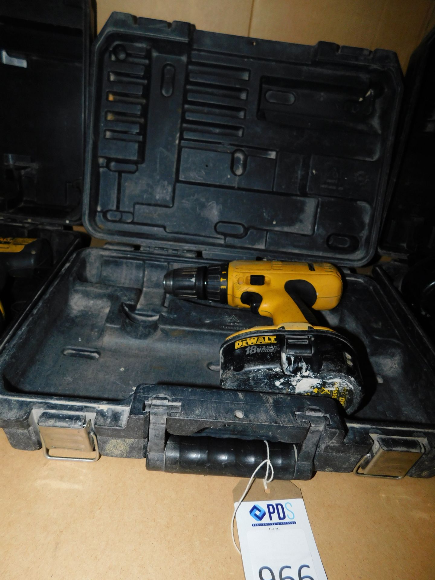 3 Various DeWalt Cordless Drills with 1 Charger & 4 Batteries (Location: Stockport. Please Refer - Image 4 of 7