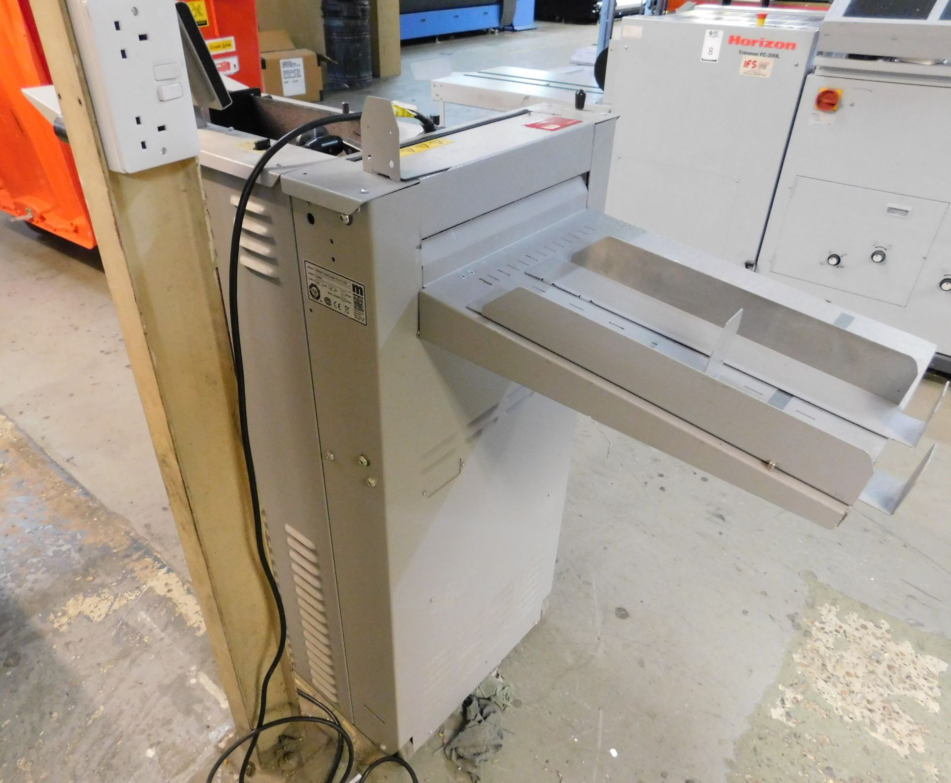 Morgana AutoCreaser Pro 33 Model 7408020S Creasing Machine, Serial Number 740993, Single Phase ( - Image 2 of 3