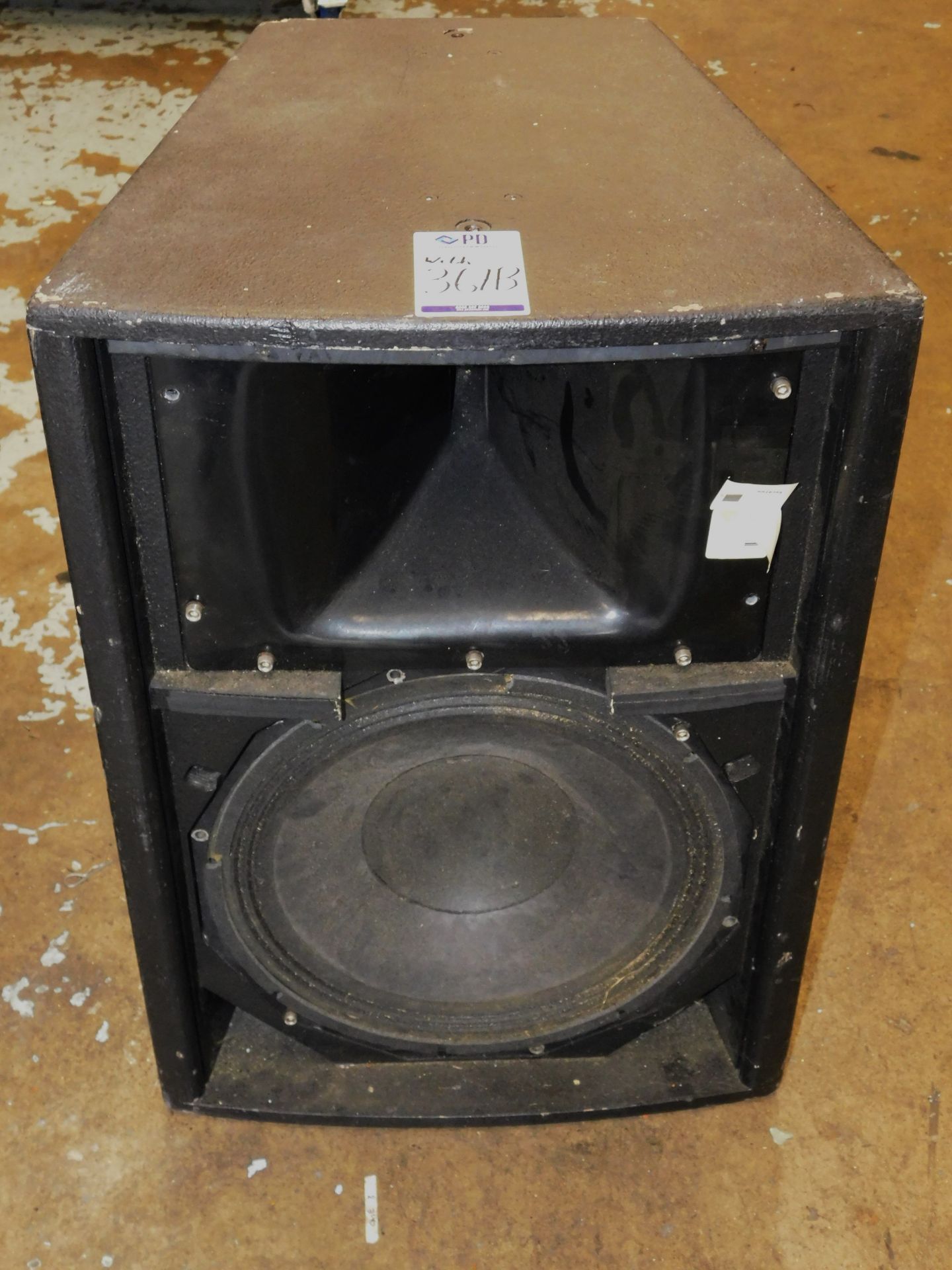 Pair of EM Acoustics EMS-152 Speakers (Damaged) (Location: South East London. Please Refer to - Image 4 of 5