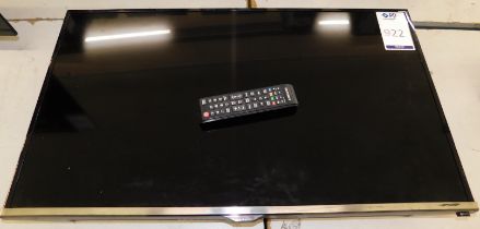 Samsung 32in Television (Location: Stockport. Please Refer to General Notes)