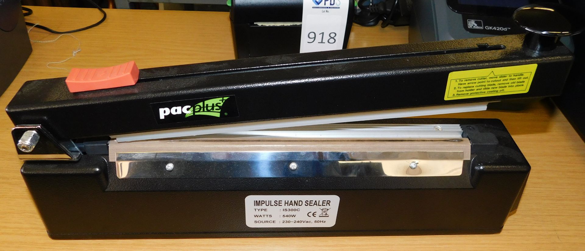 2 Label Printers & Heat Sealer (Location: Stockport. Please Refer to General Notes) - Image 4 of 6