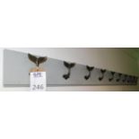 10 Hook Coat Hanger with Whale Tale Hook (First Floor) (Location: Altrincham. Please Refer to