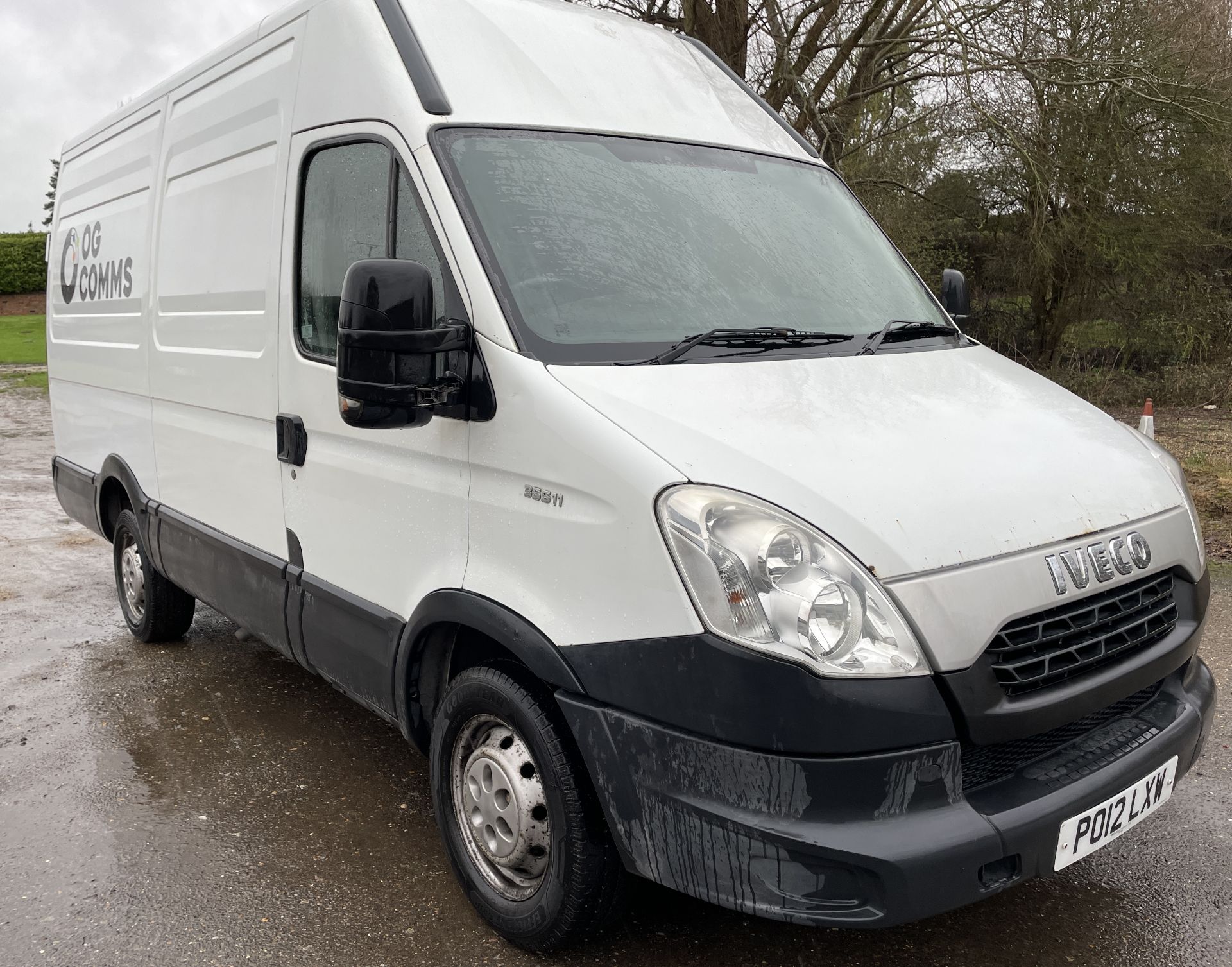 Iveco Daily 35s11 Diesel High Roof Van, Registration PO12 LXW, First Registered 30th July 2012, MOT