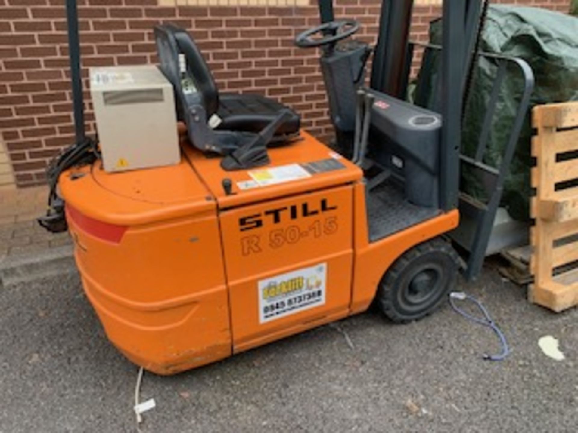 Still R50-15 Electric Forklift Truck (1996), Serial Number; 515044009891, Capacity 1,500kg, - Image 2 of 7