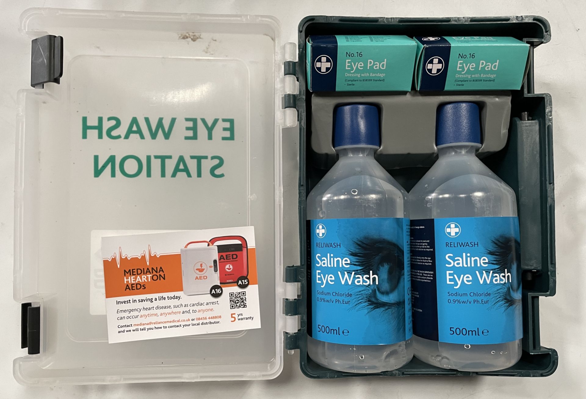 Two Eyewash Station Kits & One First Aid Kit (Located: Brentwood. Please Refer to General Notes) - Image 2 of 3