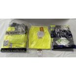 Six Pairs Hi Vis Trousers, Various Sizes (Located: Brentwood. Please Refer to General Notes)