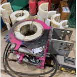 Large Diameter UIS Pipe Pusher ID: Gasco 10 with Quantity of Shims (Location: March, Cambridge.