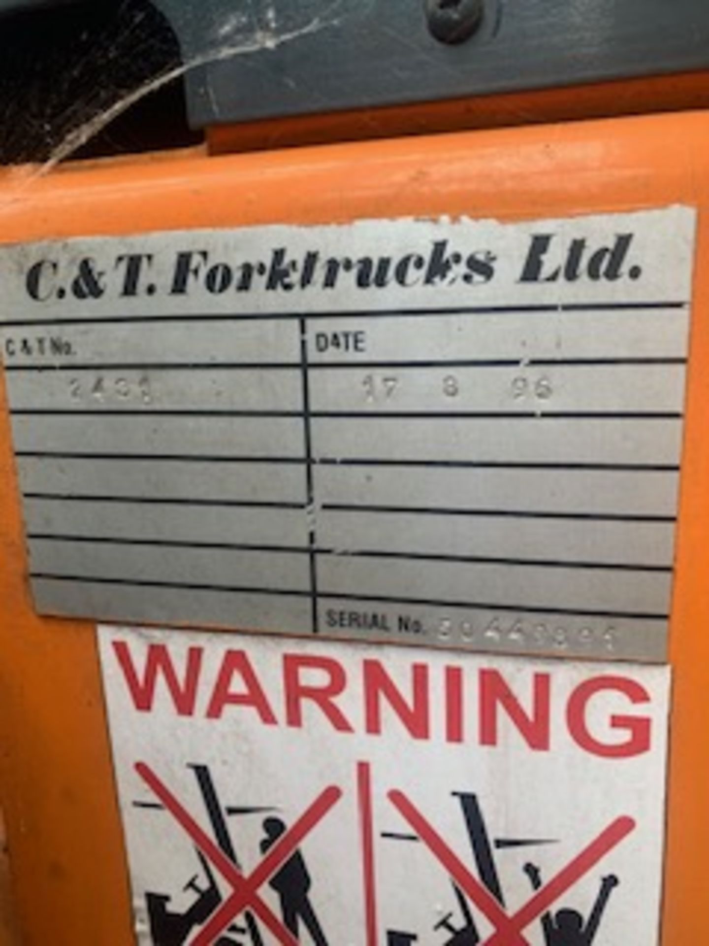 Still R50-15 Electric Forklift Truck (1996), Serial Number; 515044009891, Capacity 1,500kg, - Image 6 of 7