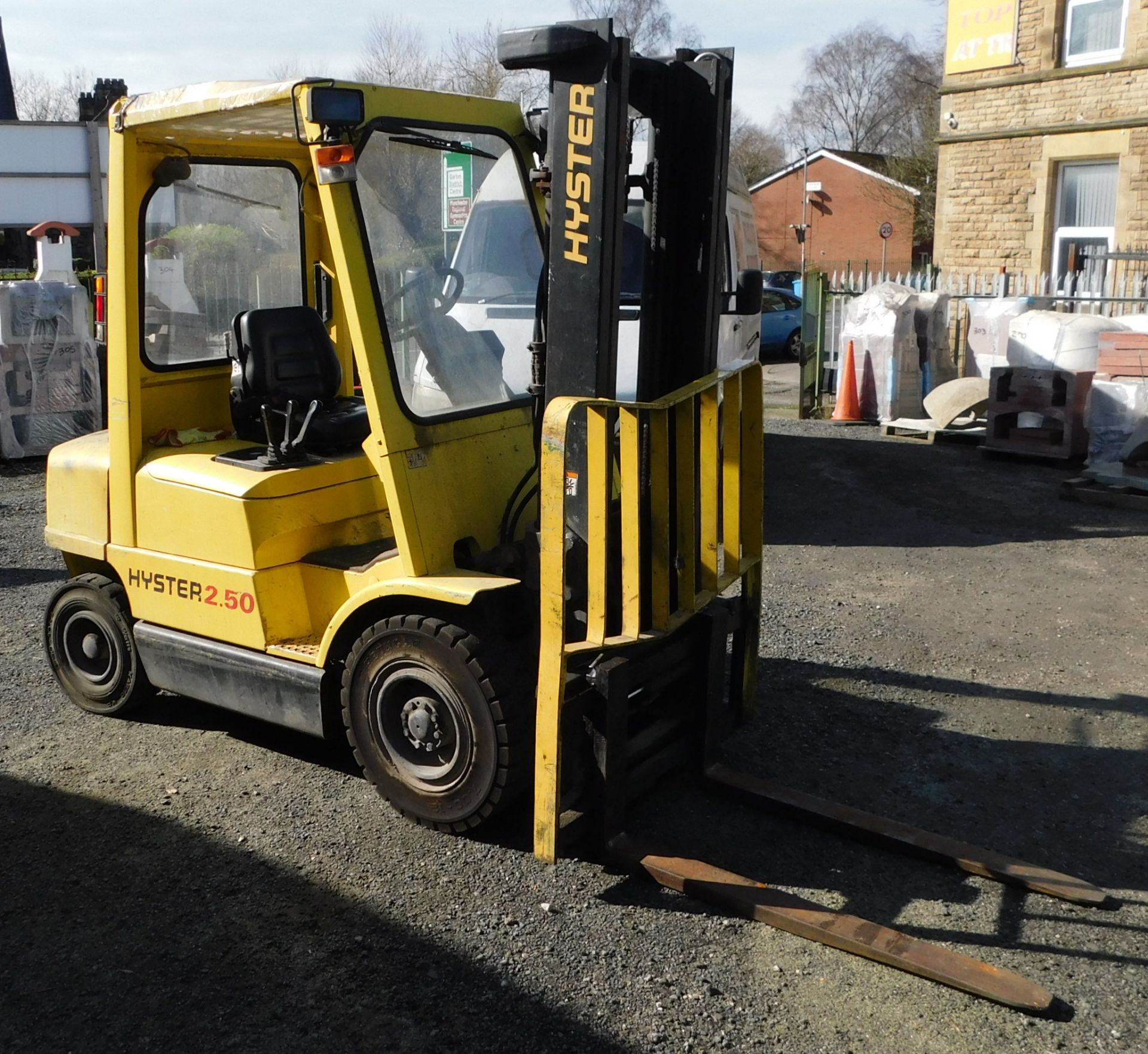 Hyster H2.50XM Diesel Forklift, H177B32597Z (2002), Capacity 2.5t (Collection Delayed Until - Image 4 of 7