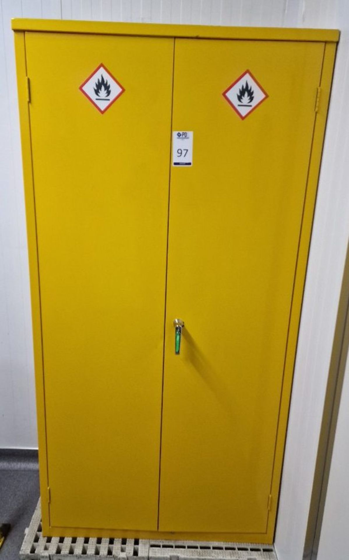 Double Door Flammables Cabinet (Location: NW London. Please Refer to General Notes)