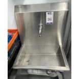 Unitech Knee Operated Sink (Location: NW London. Please Refer to General Notes)