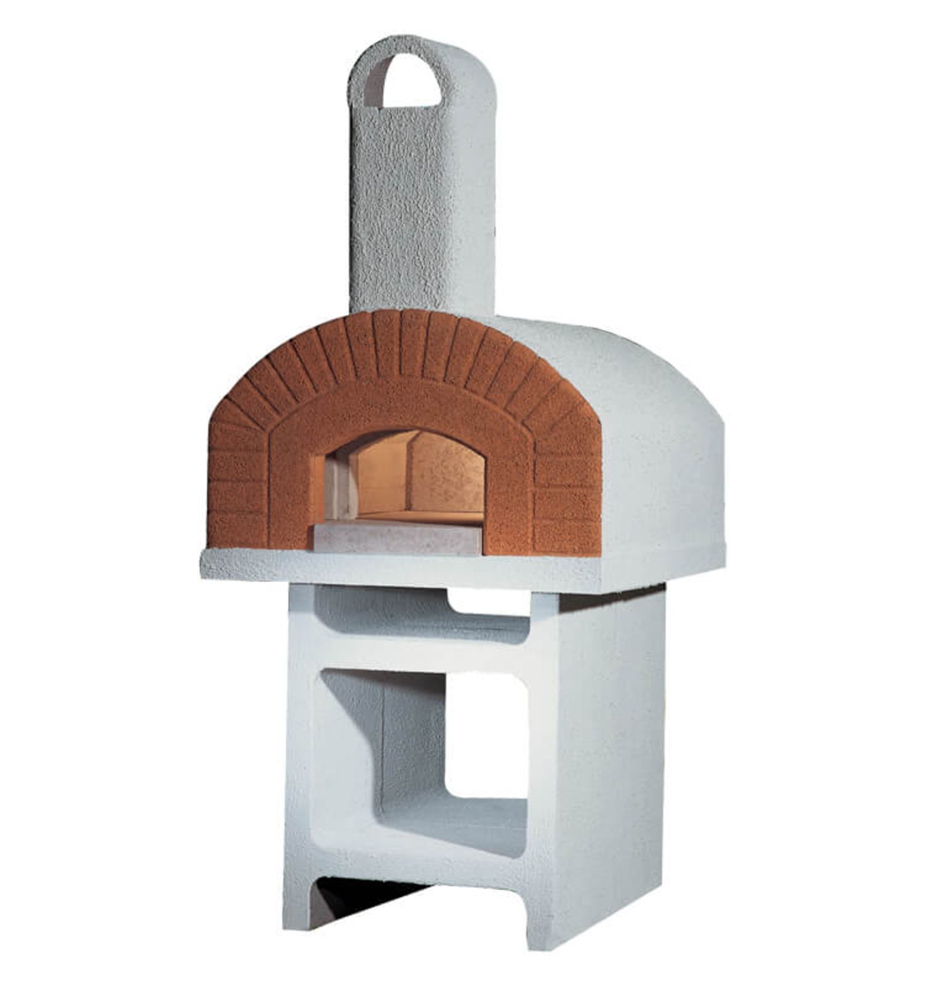 Portici Wood Burning Oven, Weight 980 kg, Oven dimensions L 107, P 118, H 228 cm, Cooking