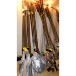 10 Sets of 4 Wood Burning Oven Tools, 1.5 metres (Library Images) (Located Manchester. Please