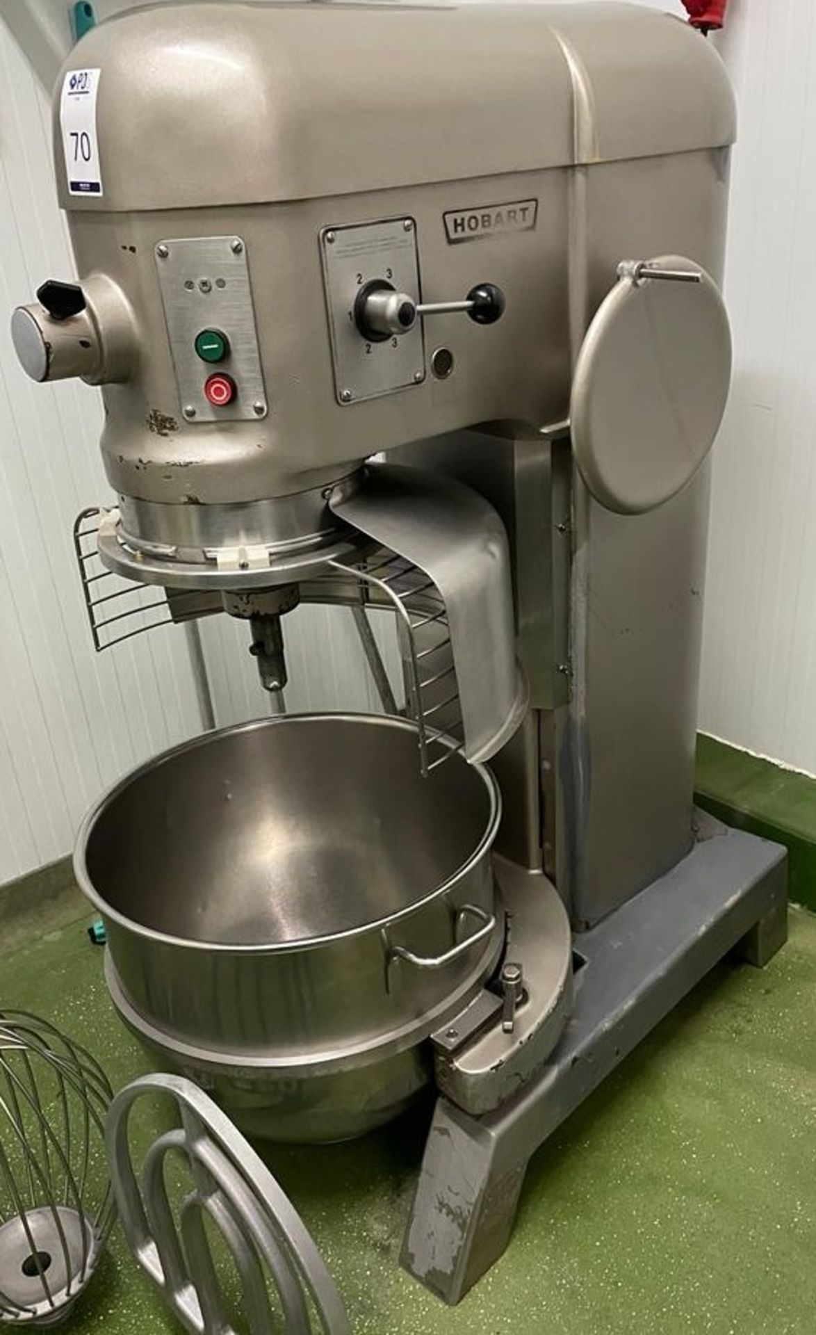 Hobart Model H800 Floor Standing Mixing Machine, Serial Number 97-0170-710, 400v (Location: NW - Image 2 of 2