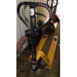 Narrow-Blade Pallet Truck, 2,500kg (Collection Delayed Until Tuesday 16th April) (Located