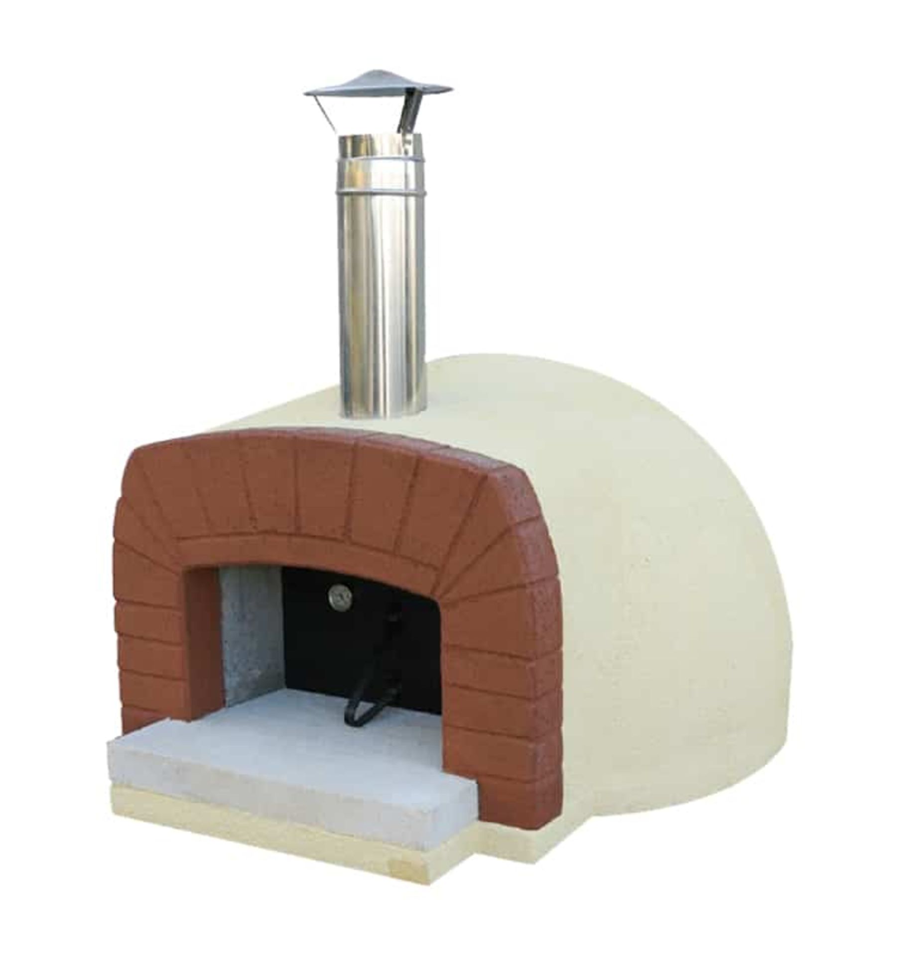 Etna Wood Burning Oven, Weight 770 kg, Oven dimensions L 120, P 138, H 75/120cm (with flue), Cooking
