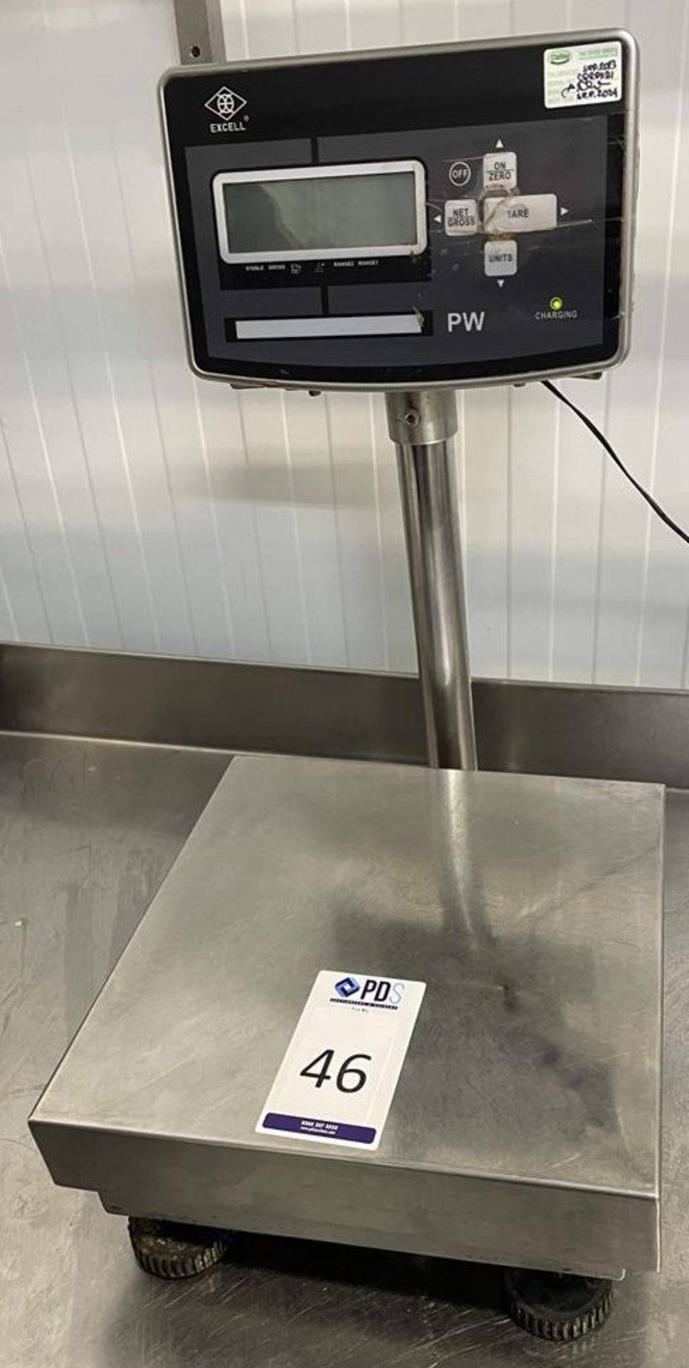 Excell Digital Bench Scale Serial Number CQR01121 (Location: NW London. Please Refer to General