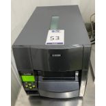 Citizen CLS 700 JN12-MOP Label Printer, Serial Number JNAA033422 & Quantity Labels; Dell OptiPlex