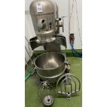 Hobart Model H800 Floor Standing Mixing Machine, Serial Number 97-0170-710, 400v (Location: NW