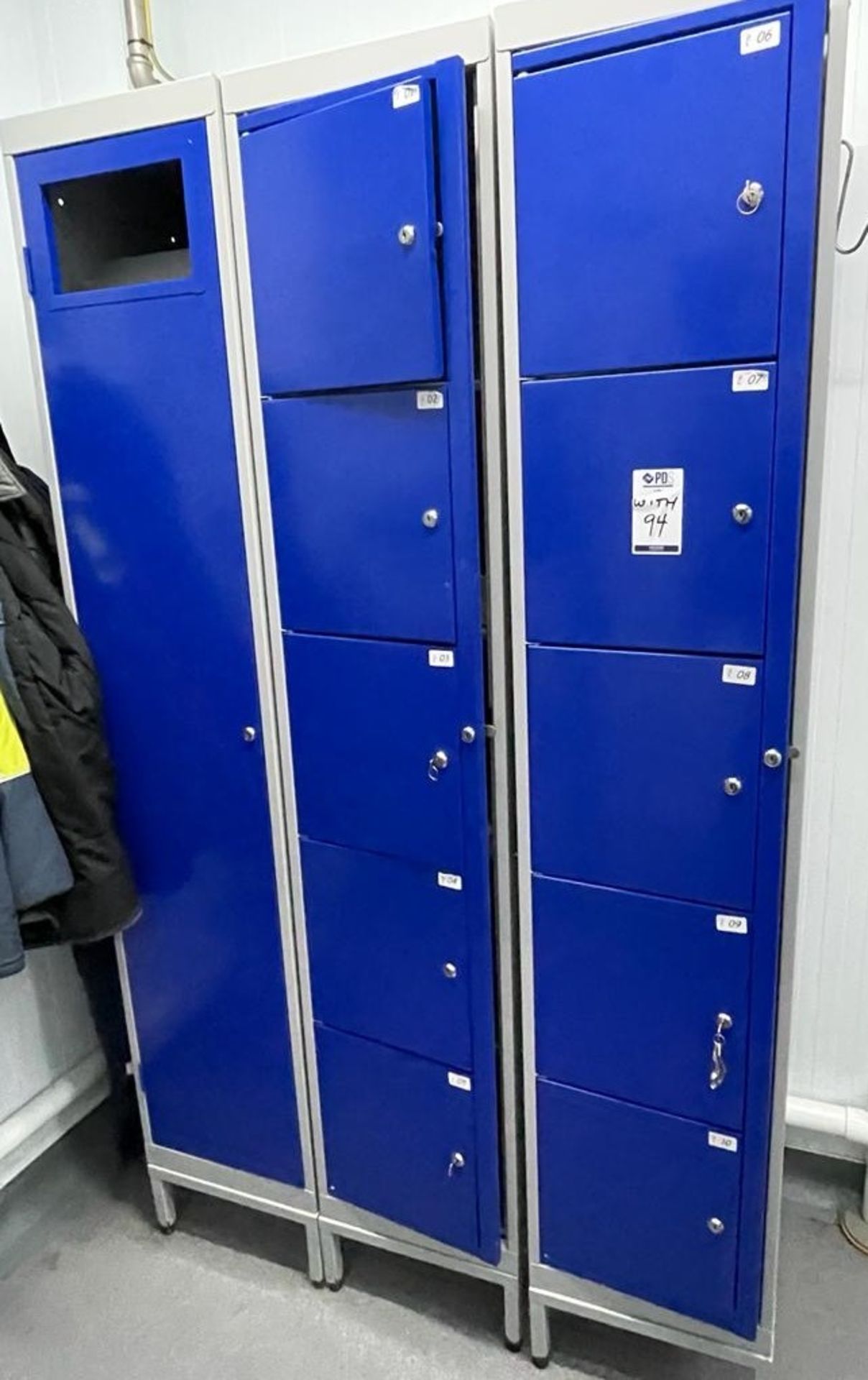 Six Personnel Lockers (Location: NW London. Please Refer to General Notes) - Bild 3 aus 3