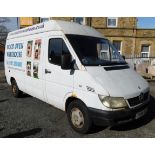 Mercedes-Benz Sprinter 316 CDI MWB Panel Van, Registration YS54 XGD, First Registered 10th January