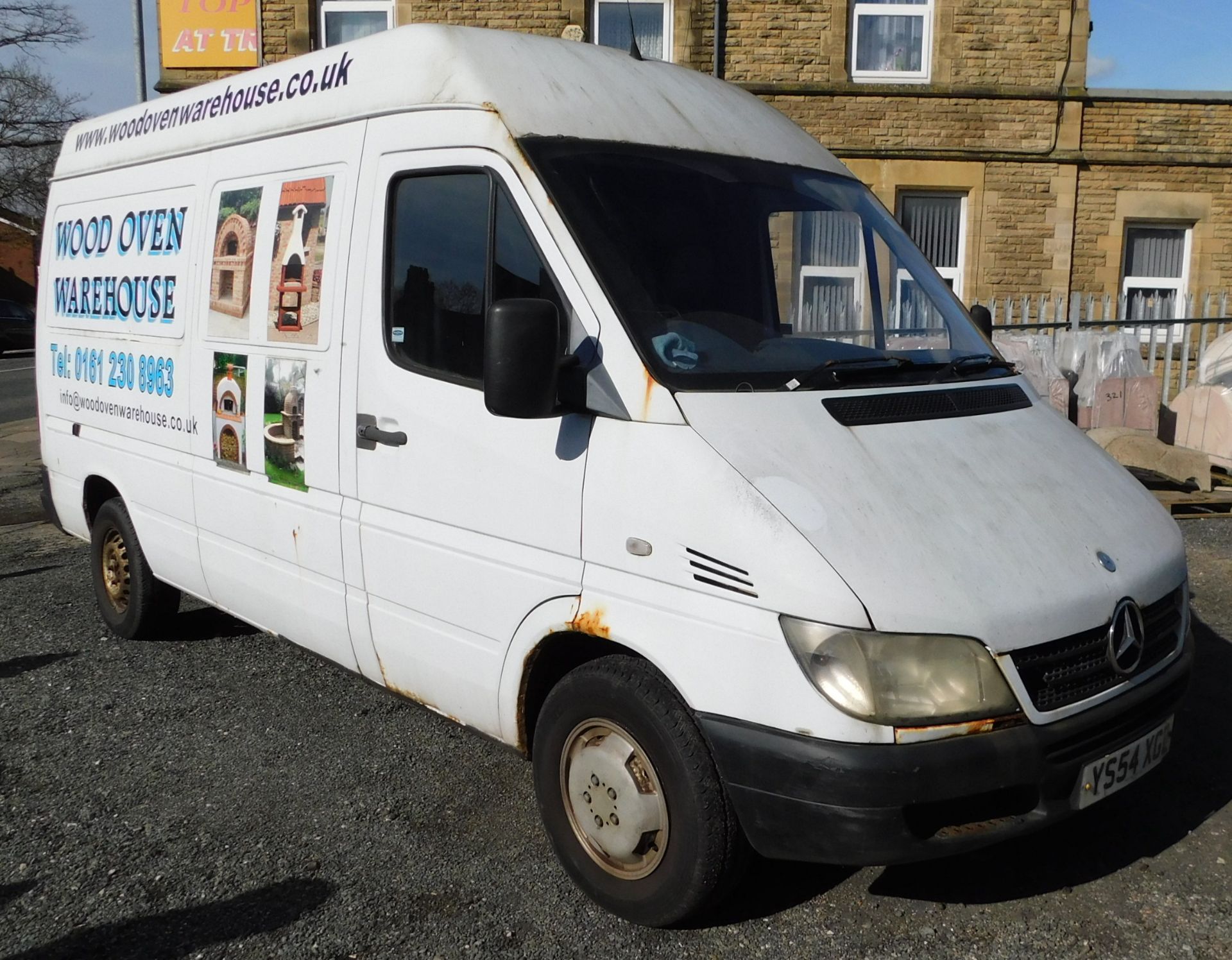 Mercedes-Benz Sprinter 316 CDI MWB Panel Van, Registration YS54 XGD, First Registered 10th January