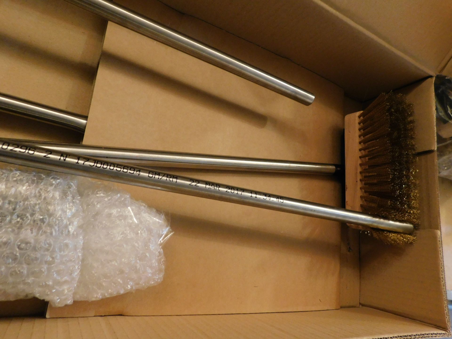 Set of 4 Wood Burning Oven Tools, 1.3 metres (Library Images) (Located Manchester. Please Refer to - Image 2 of 4