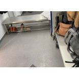 Two Stainless Steel Bench Seats (Location: NW London. Please Refer to General Notes)