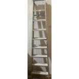 10 Tread Aluminium Steps (Location: NW London. Please Refer to General Notes)