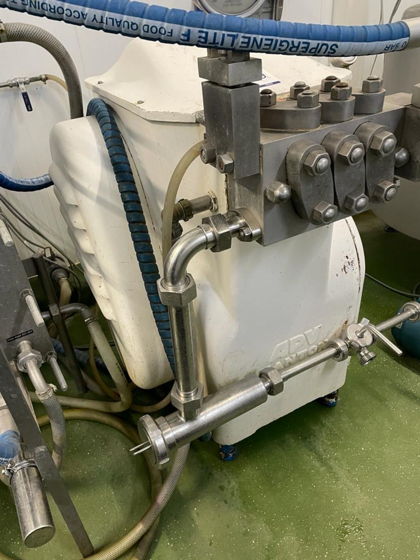 APV Homogeniser with Pump (Location: NW London. Please Refer to General Notes)