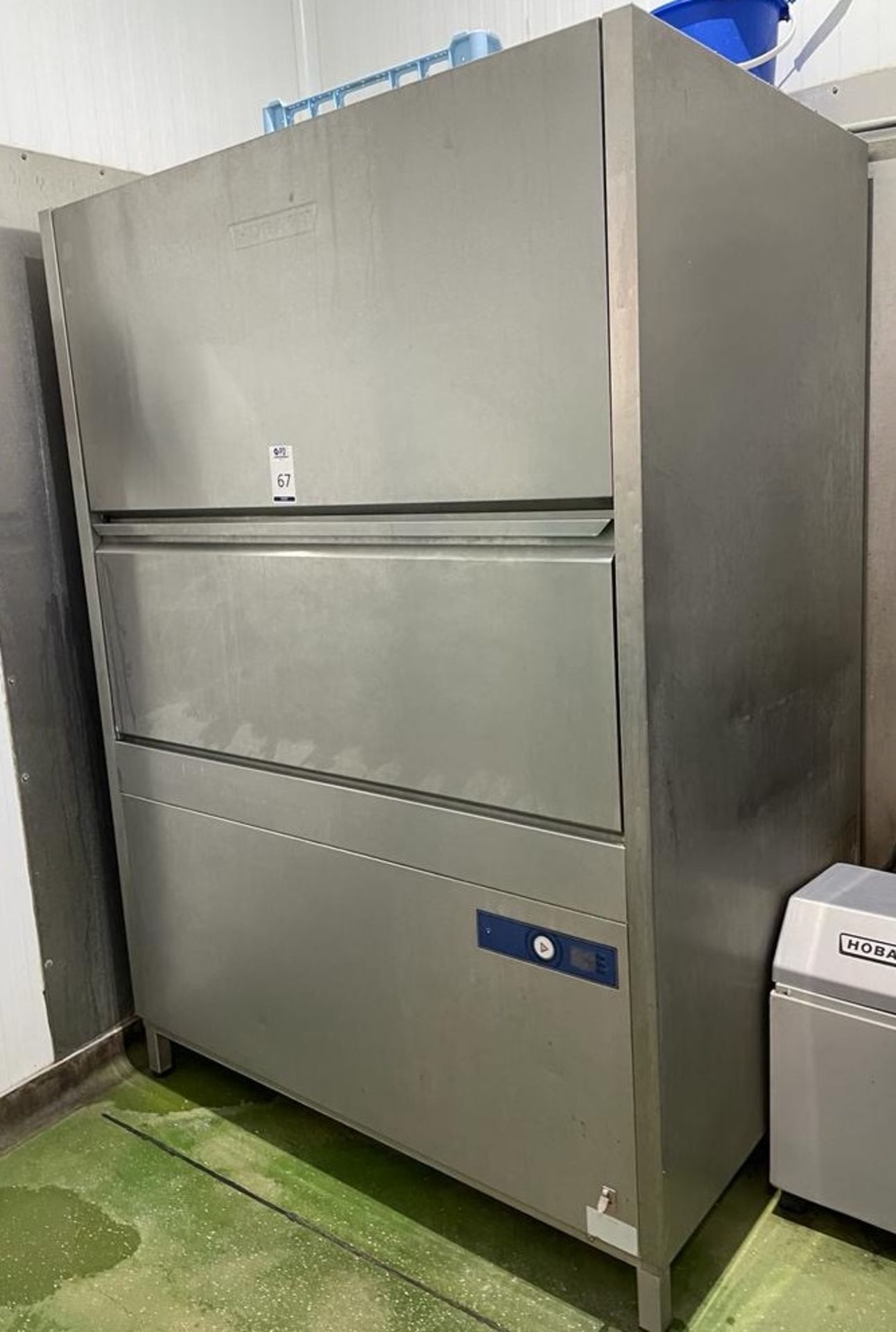 Hobart Double Commercial Dishwasher with Water Softener (Location: NW London. Please Refer to