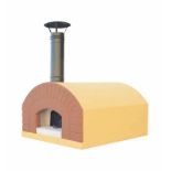 Linosa Wood Burning Oven, Weight 770 kg, Oven dimensions L 120, P 138, H 75/120cm (with flue),