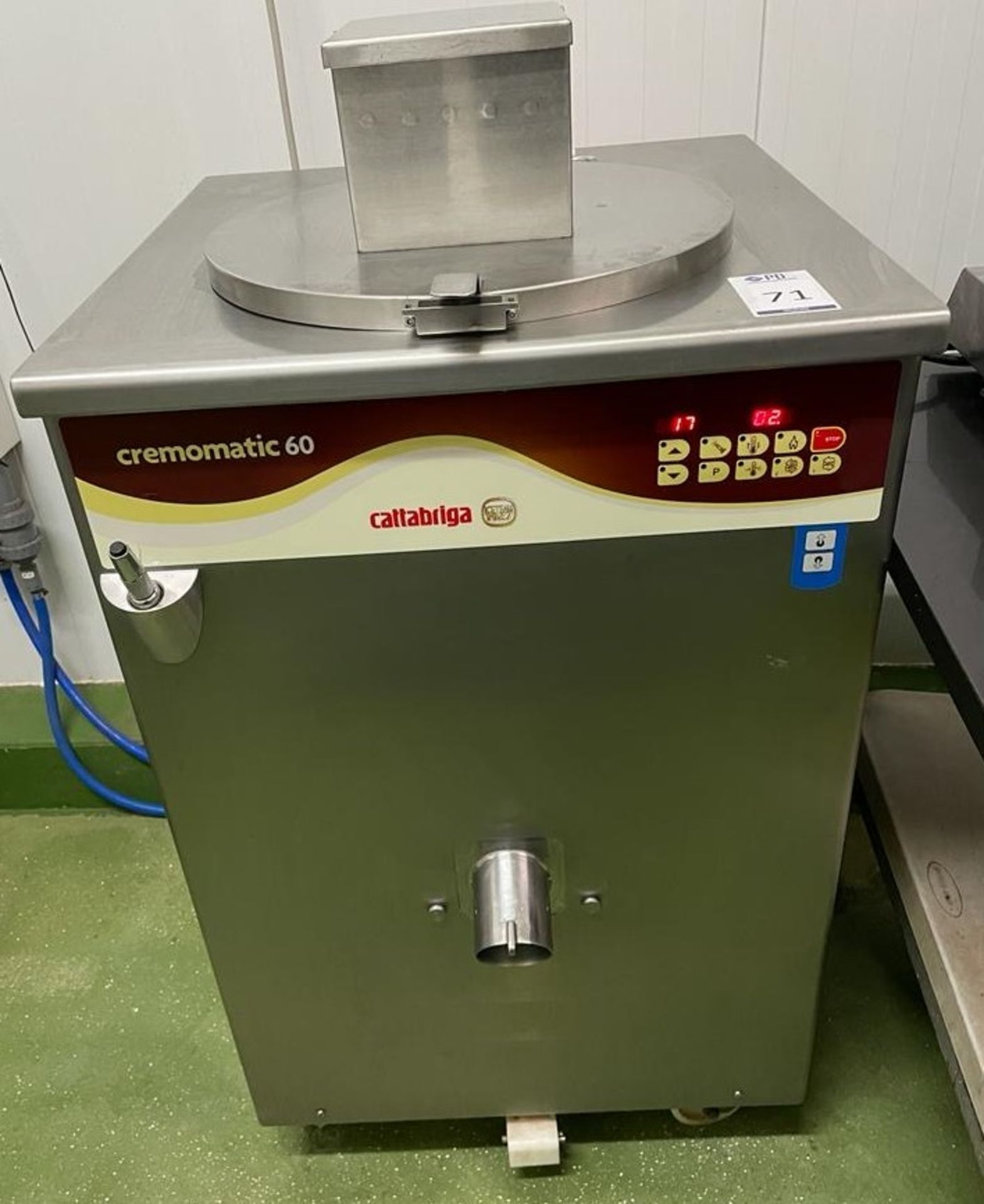 Cremomatic KEL60 90 Ice Cream Batch Freezer, Serial Number IC840722100 (Location: NW London.