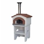 Ponza Wood Burning Oven, Weight 690 kg, Oven dimensions L 94, P 103, H 207 cm, Cooking capacity: