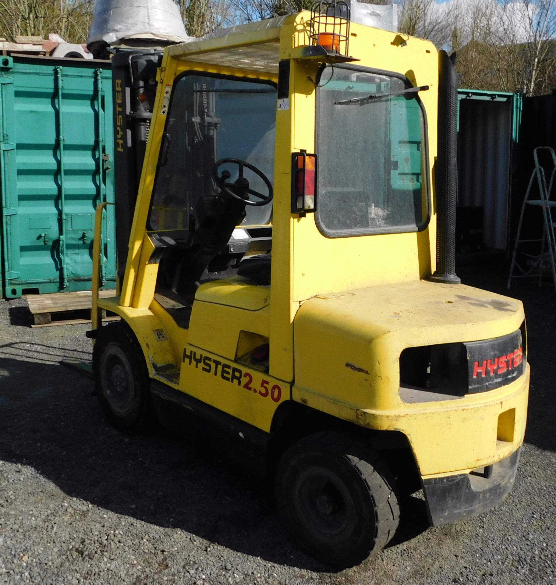 Hyster H2.50XM Diesel Forklift, H177B32597Z (2002), Capacity 2.5t (Collection Delayed Until - Image 2 of 7