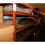 4 Fabricated Shelving Racks (Excluding Contents) (Collection Delayed Until Monday 15th April) (