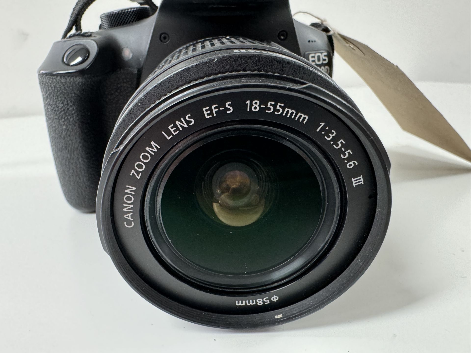 Canon DS12662 DSLR Camera, Serial Number 123072035524 with Canon Zoom Lens EF-S 18-55mm 1:3.5-5.6 - Image 4 of 4