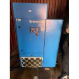 Boge CD30 Screw Type Compressor, Serial Number 5045283, Approx. 25,701 hours (2011) with