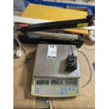 Bench Heat Sealer & AE Adam Electronic Bench Scale CBC30 (Location: Earls Barton. Please Refer to